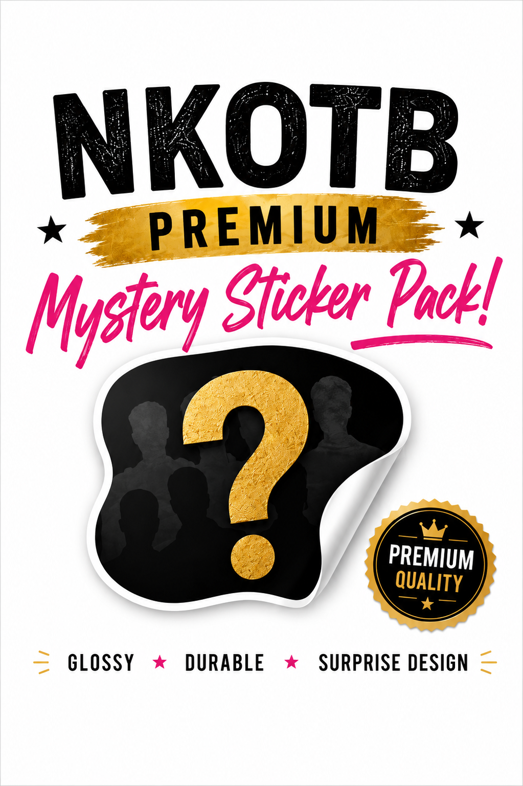 PREMIUM NKOTB Mystery Sticker Pack!