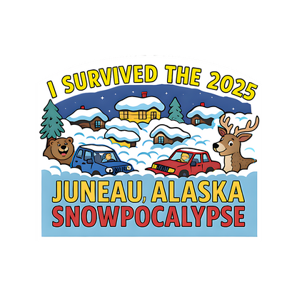 “I Survived” Alaska Event 4 inch Sticker – Limited Edition