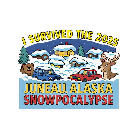 “I Survived” Alaska Event 4 inch Sticker – Limited Edition