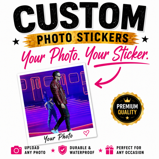 Premium 4 inch CUSTOM Sticker