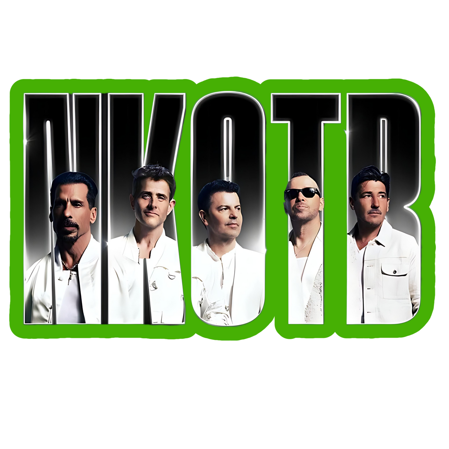 Premium NKOTB Vegas Sticker!
