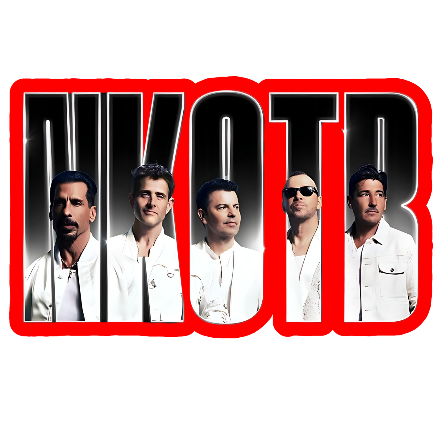 Premium NKOTB Vegas Sticker!