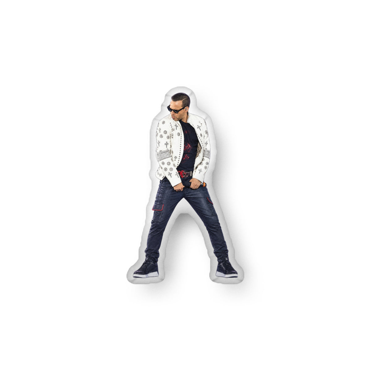 Donnie 16-inch custom shaped pillow — Printful mockup