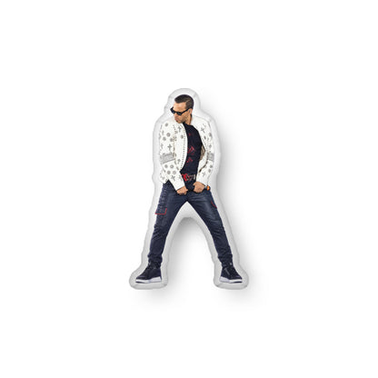 Donnie 16-inch custom shaped pillow — Printful mockup