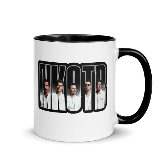 Black NKOTB mug — existing mockup